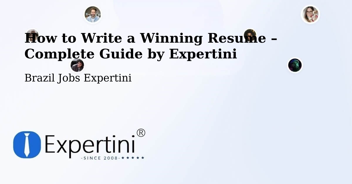 Resume Writing Guide for Job Seekers – Cotiporã - Cotiporã, Brazil Jobs Expertini
